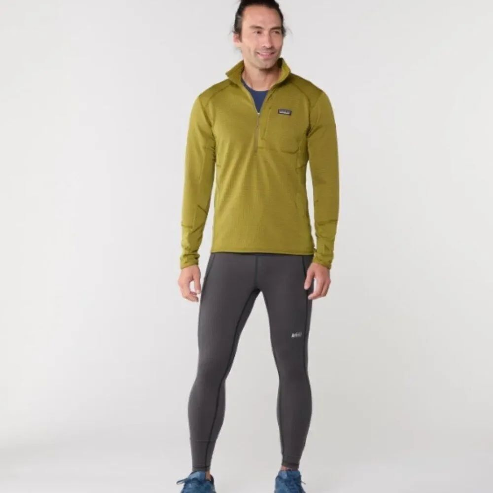 NWT REI Men's Swiftland Running Tights Asphalt in Size S